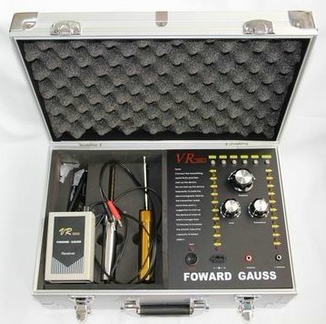 Batteria ricaricabile, funzionamento continuo 48 ore della lunga autonomia di distanza dell'oro di metal detector profondo del diamante con i telefoni capi